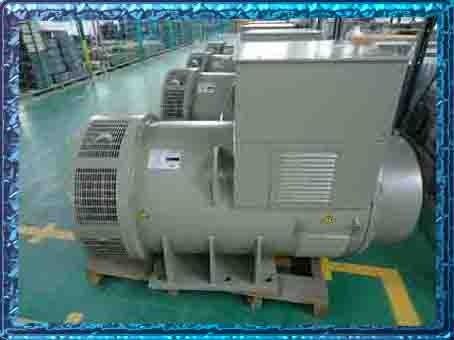 Double Bearing Alternator with 110V-480V Rate Voltage 42.5kVA - 100kVA Rated Capacity and 20 Years Life Time